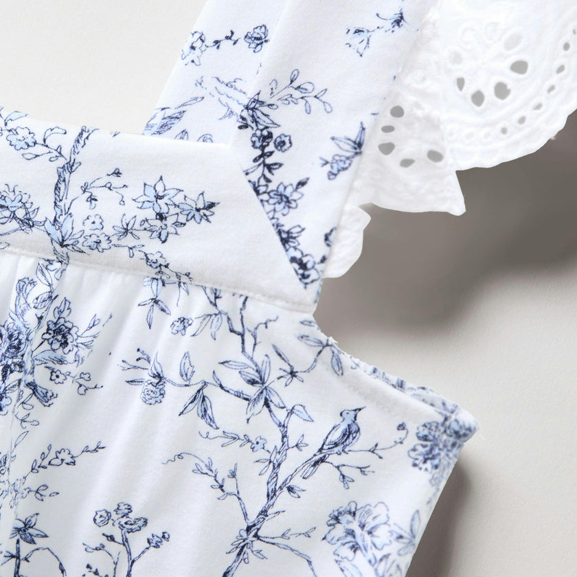Women's Pima Clara Nightgown in Timeless Toile
