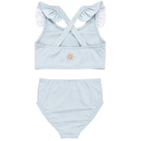 girls luna ruffle two piece swimsuit