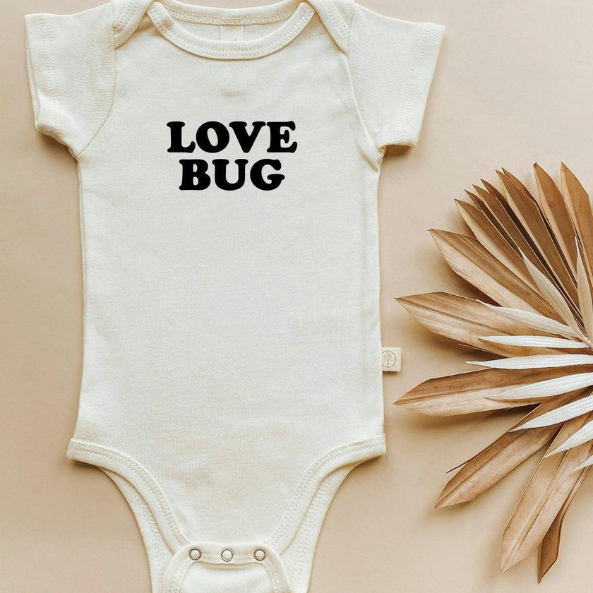 Love Bug Organic Baby Bodysuit