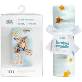 Crib Sheet And Swaddle Bundle