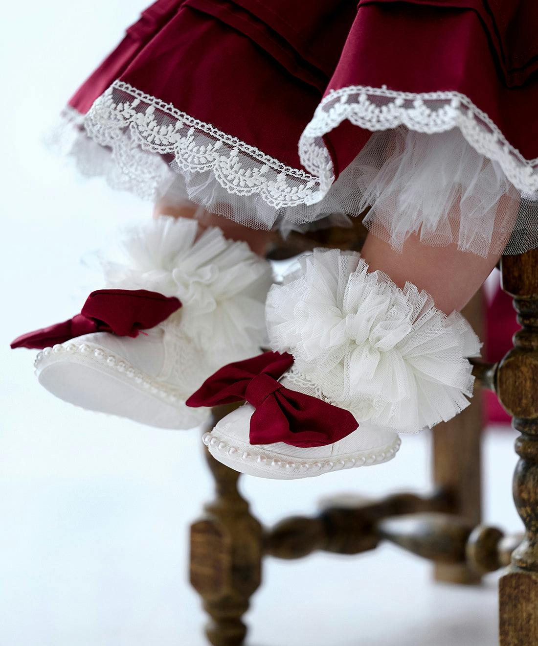 Hayya Baby Dress with hat and shoes
