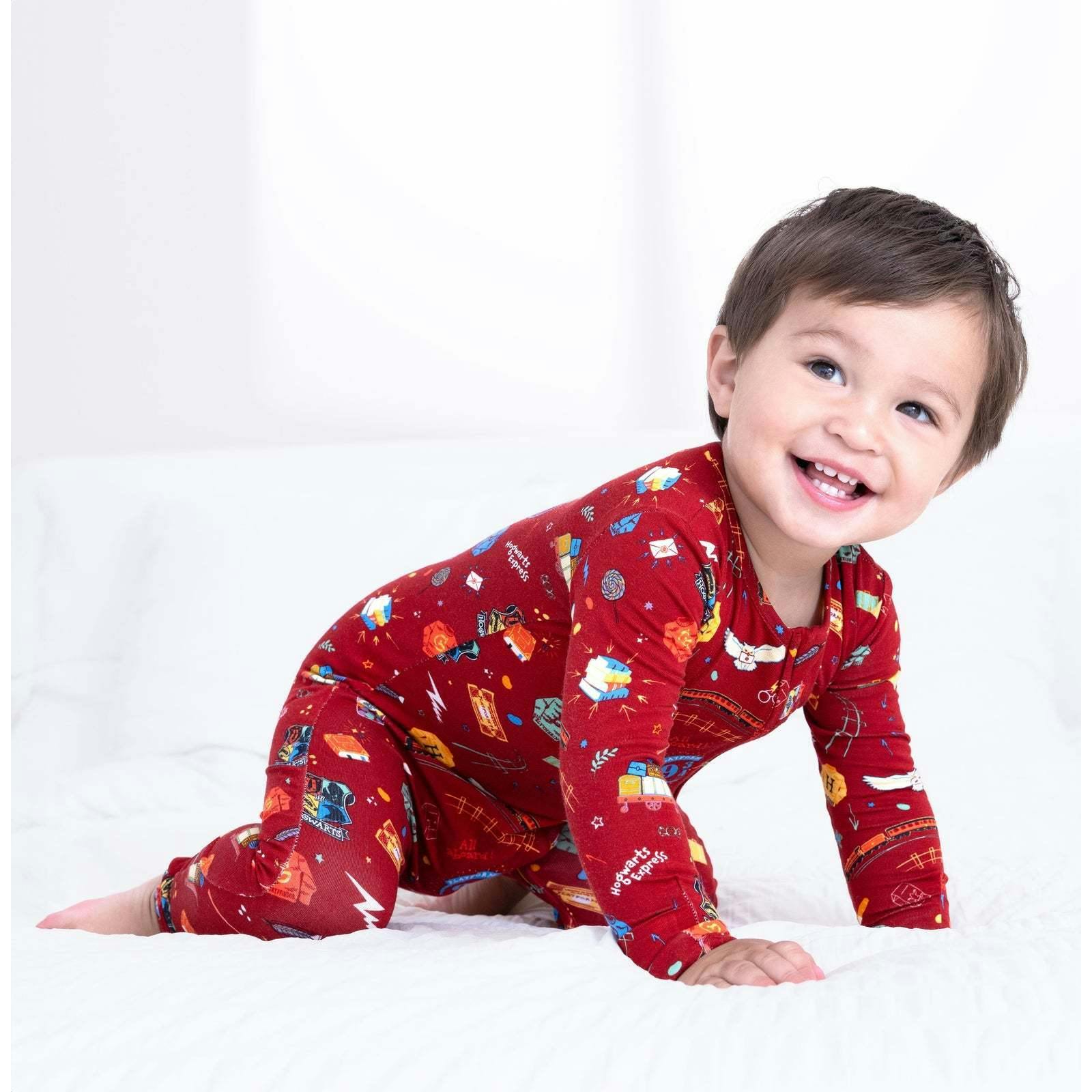 Hogwarts Express Bamboo Convertible Footie