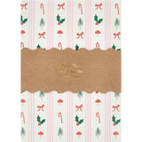 Festive Patterned Table Candles