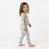 Spring Cascade Bamboo Toddler Pajama Set