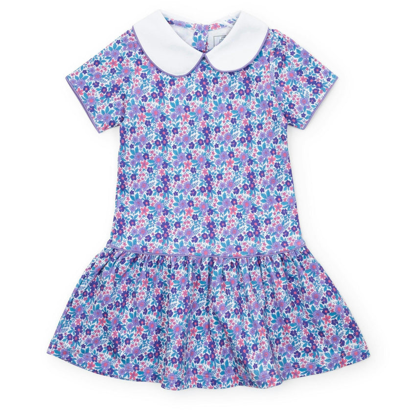 Libby Girls' Dress Blackberry Floral