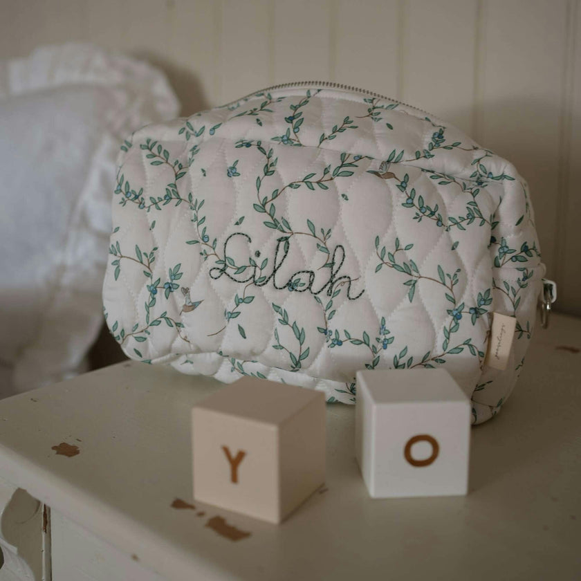 Secret Garden Toiletry Zipper Pouch, Prints