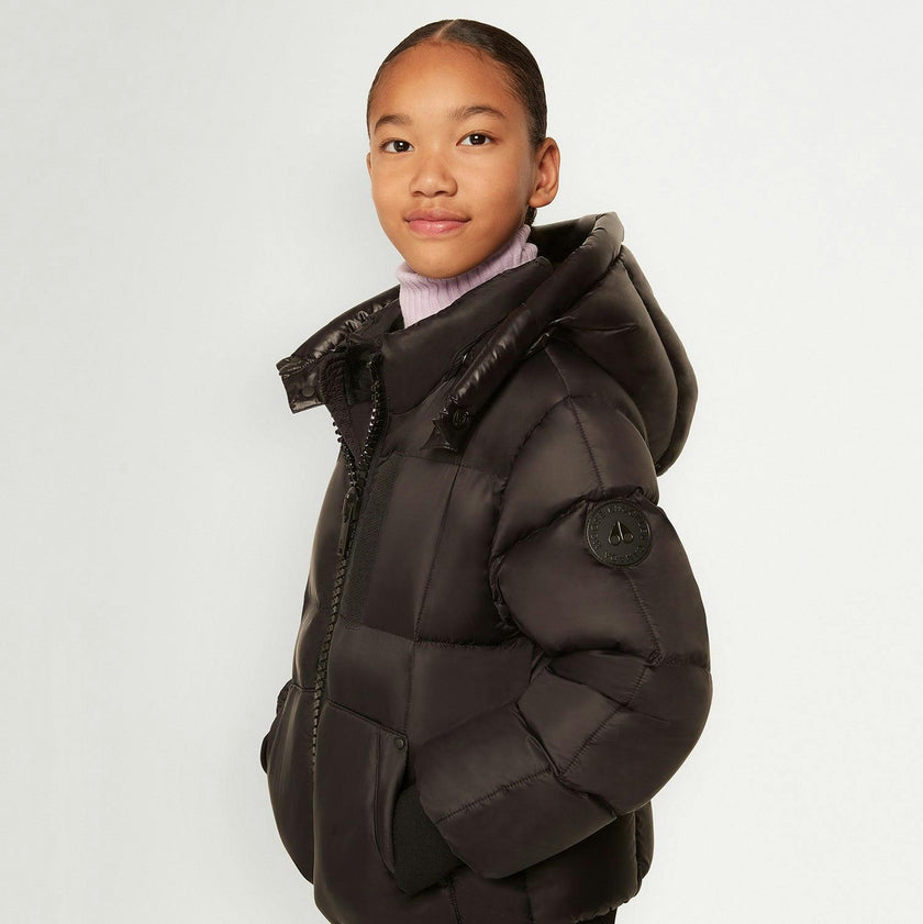 MOOSE KNUCKLES 125th Street Bomber Jacket - Black