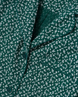 Women's Poplin Pajama Set in Ditsy Waltz Evergreen