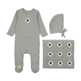 Geo-Floral Layette Set