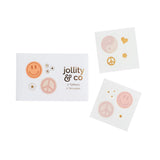 Peace & Love Temporary Tattoos