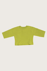 Adult Rory Apple Green Cotton Rib Tee