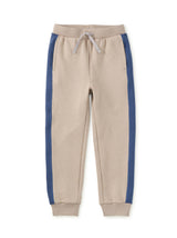 Colorblock Stripe-Out Joggers, Mist