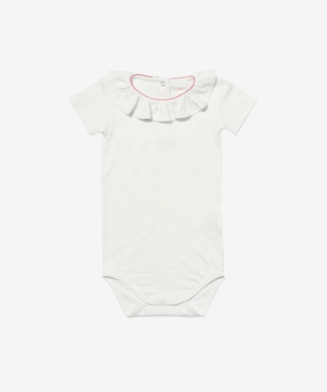 Belle Ruffle One-piece, Rose Piping