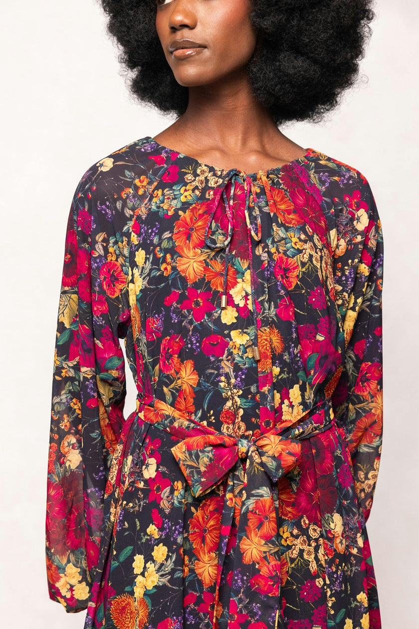 Imogen Dress in Night Garden