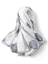Block-Printed Terry Towel