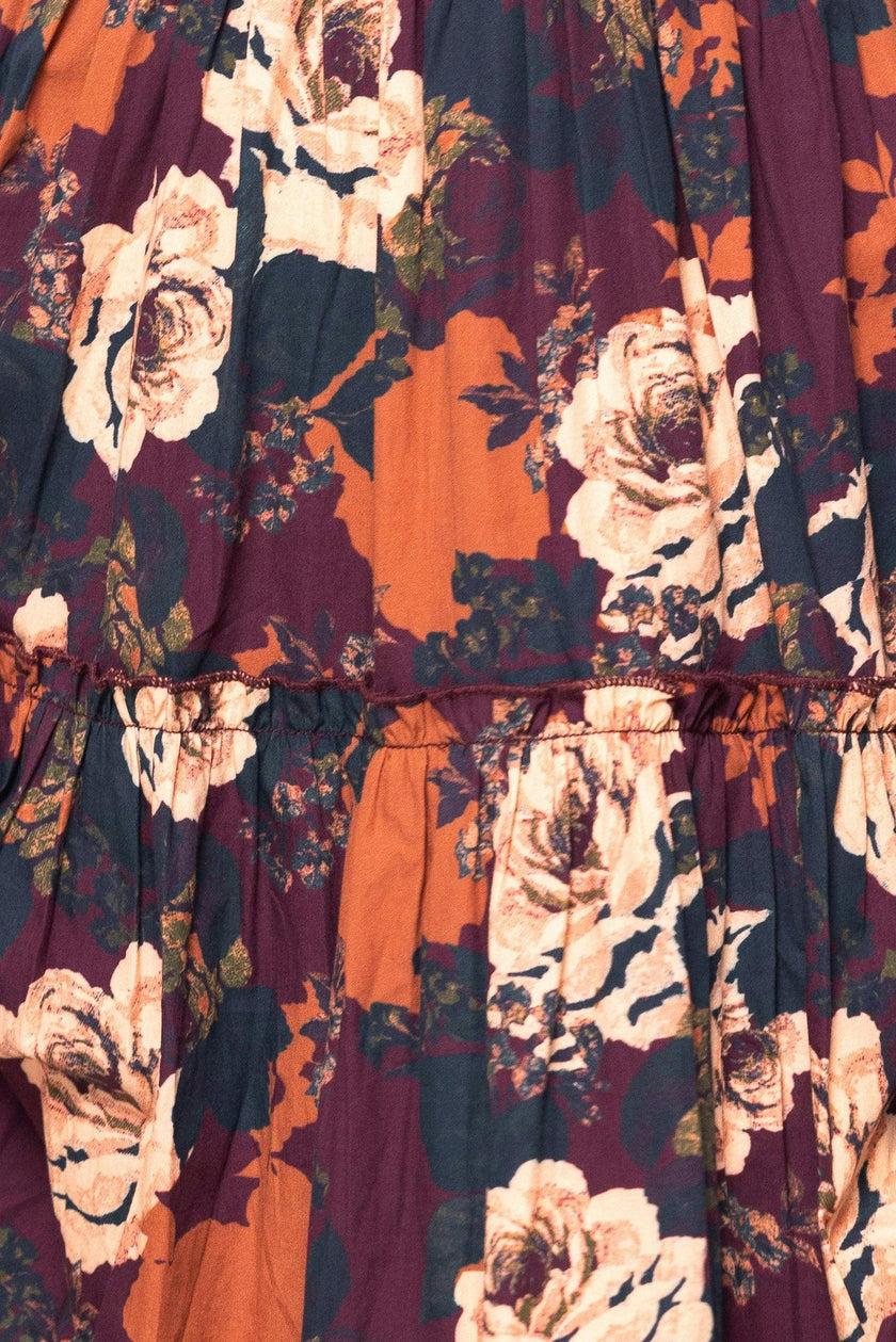 Madeline Dress in Equinox Rose