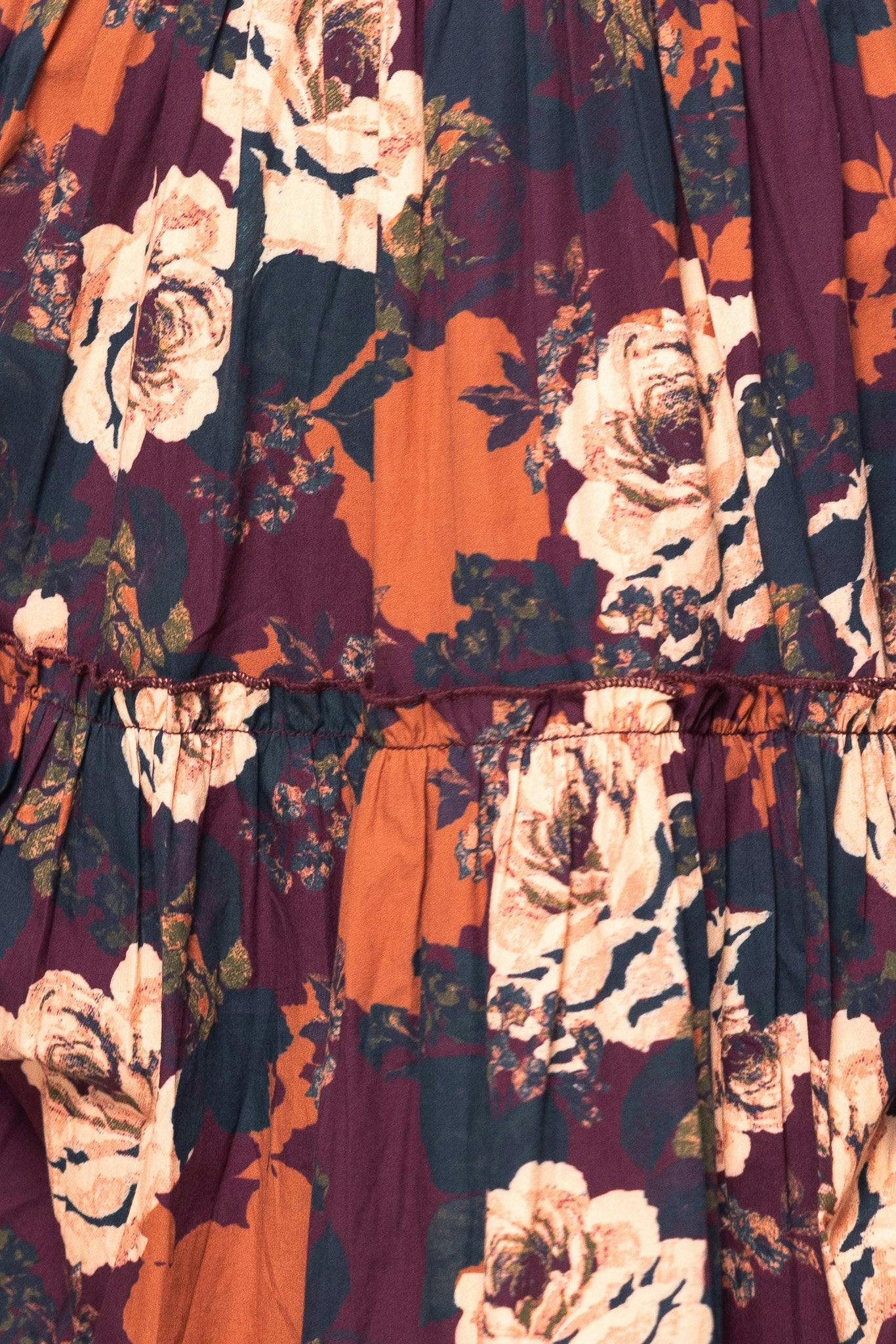 Madeline Dress in Equinox Rose