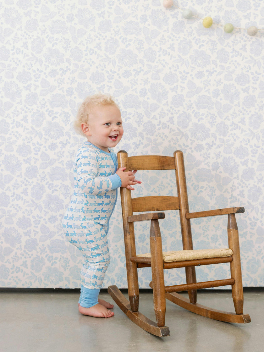 Little Hopper Bamboo Zipper Romper