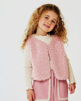 Nari Flower Teddy Vest