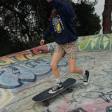 Kids’ Sunset Crew Sweatshirt - Surf Cat