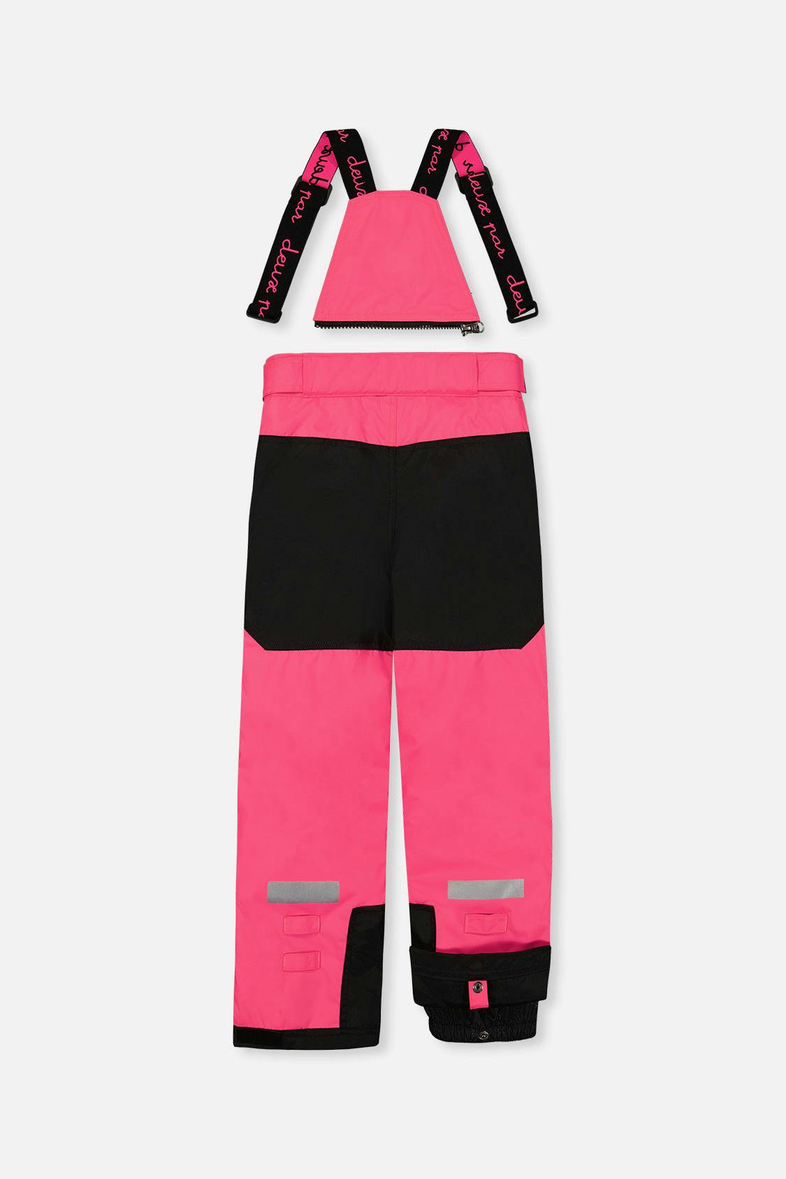 Two Piece Teknik Snowsuit Bright Pink And Checkered