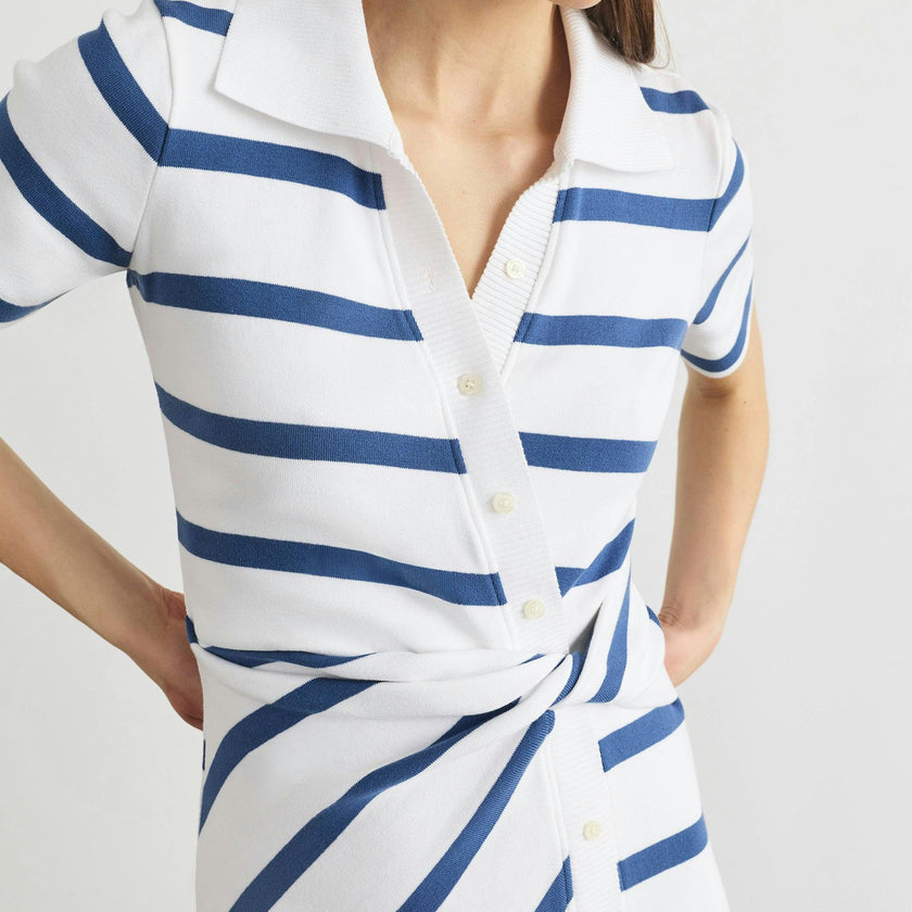 Short Sleeve Ellicot Dress