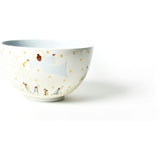Neutral Nativity Footed Bowl Brown Skin