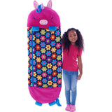 Happy Nappers: Pillow & Sleepy Sack: Large - Fiona The Purple