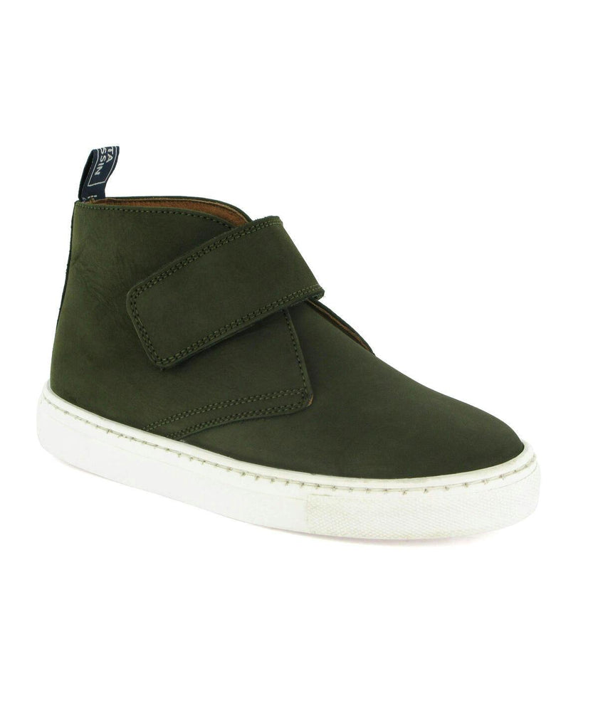 Sneaker Boots - dark green nubuck