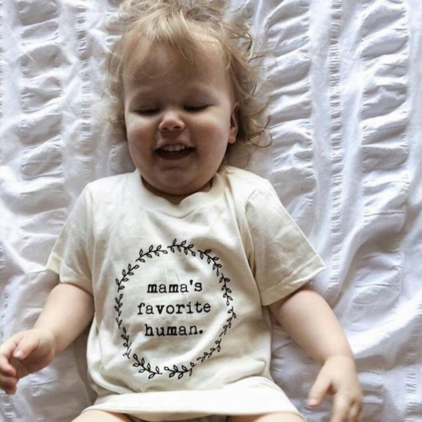 Mamas Favorite Human Organic Kids T-shirt