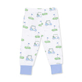 Golf Carts Blue - Short Sleeve Loungewear Set