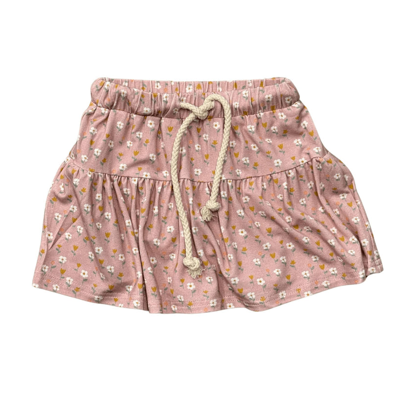 Girl's Skort in Mini Daisy
