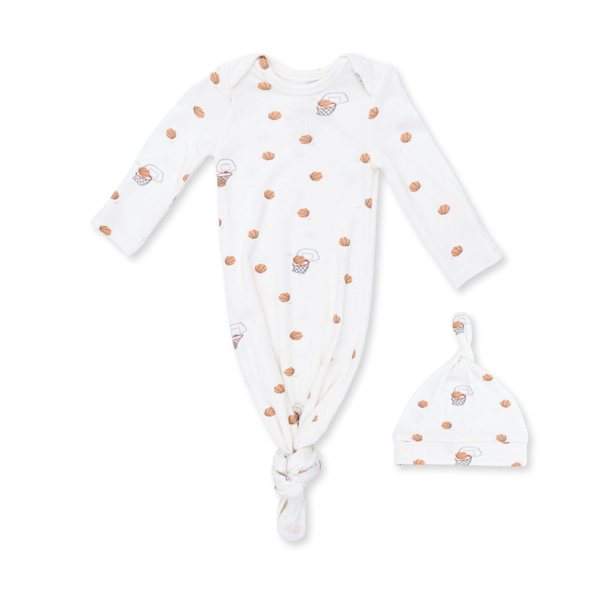 Mini Basketballs - Knotted Gown and Knotted Hat