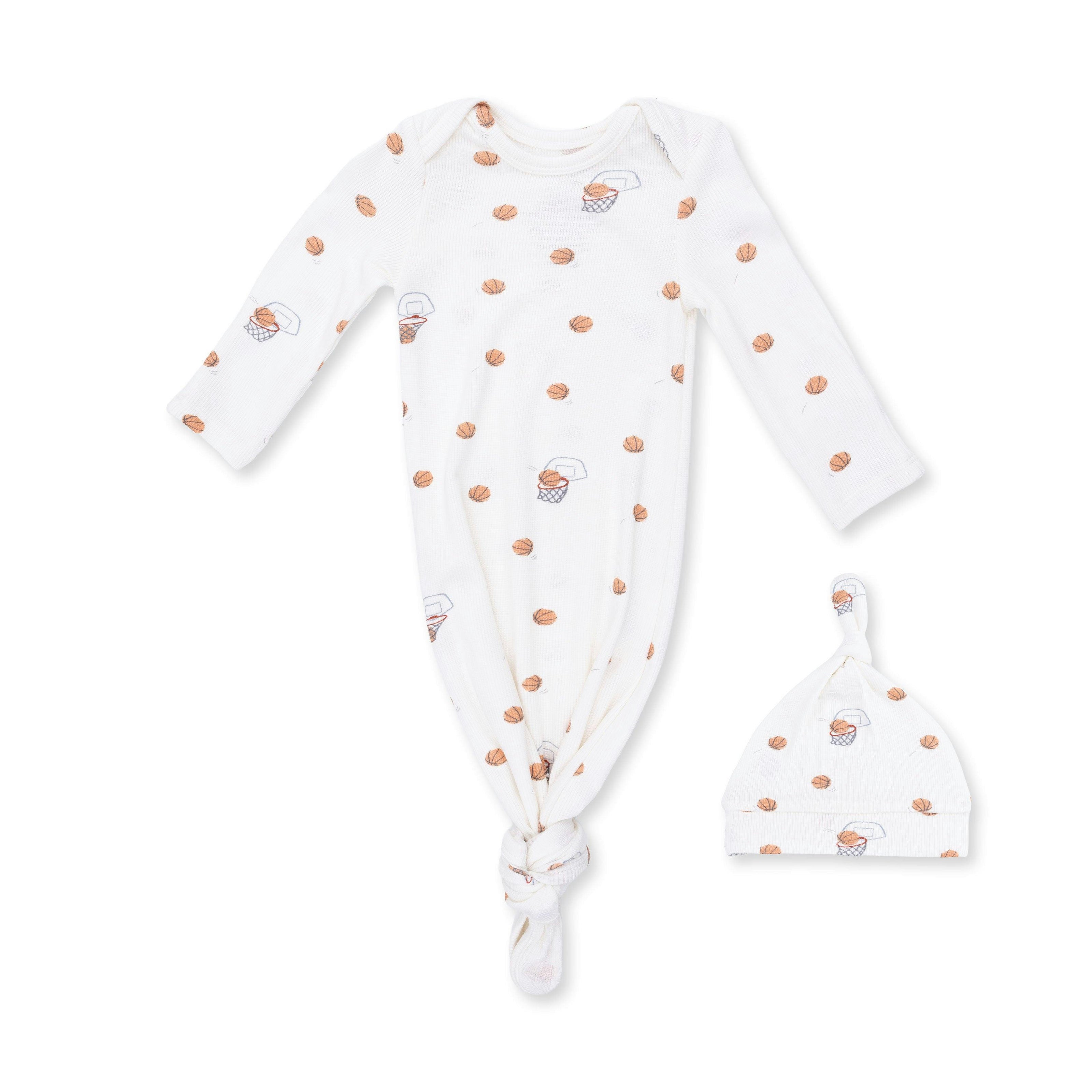 Mini Basketballs - Knotted Gown and Knotted Hat