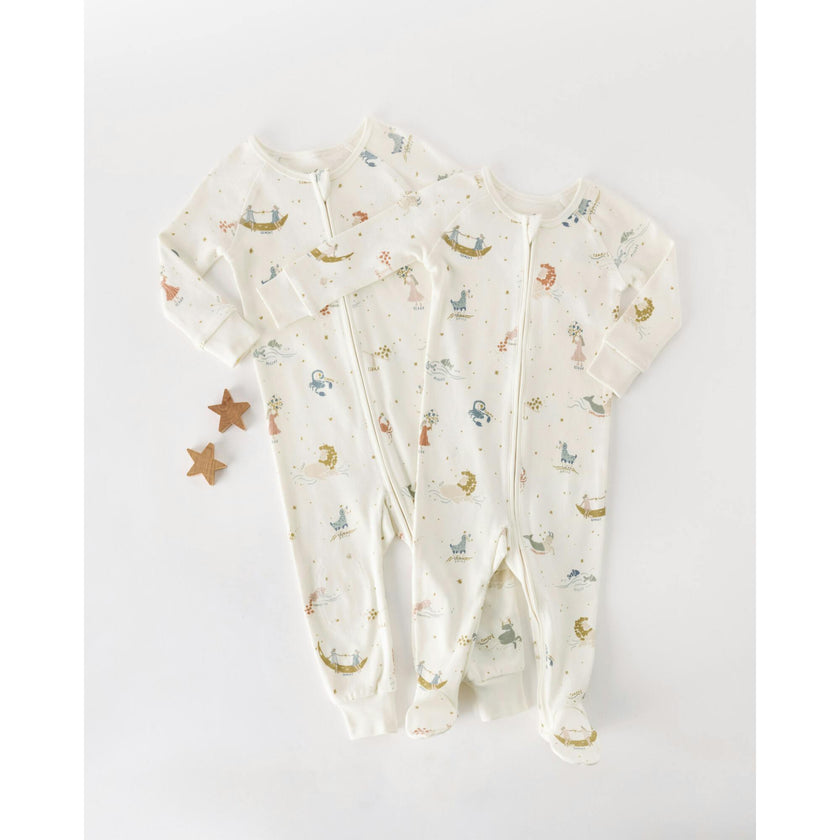 Ribbed Baby Footless Sleeper