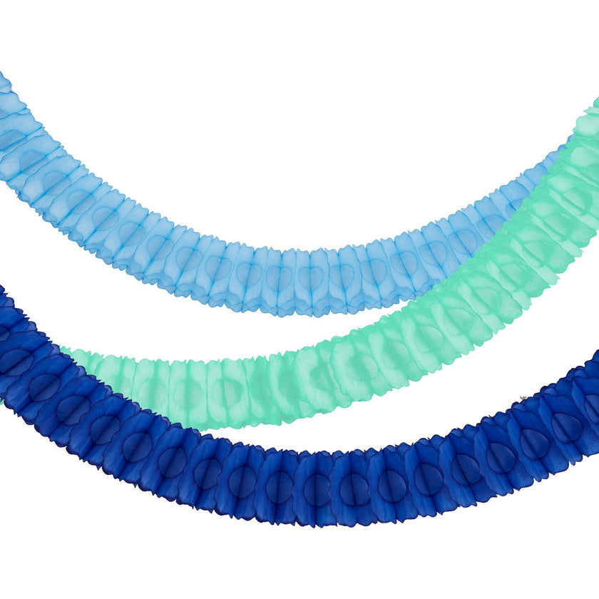 Set Of 3 Honeycomb Garlands