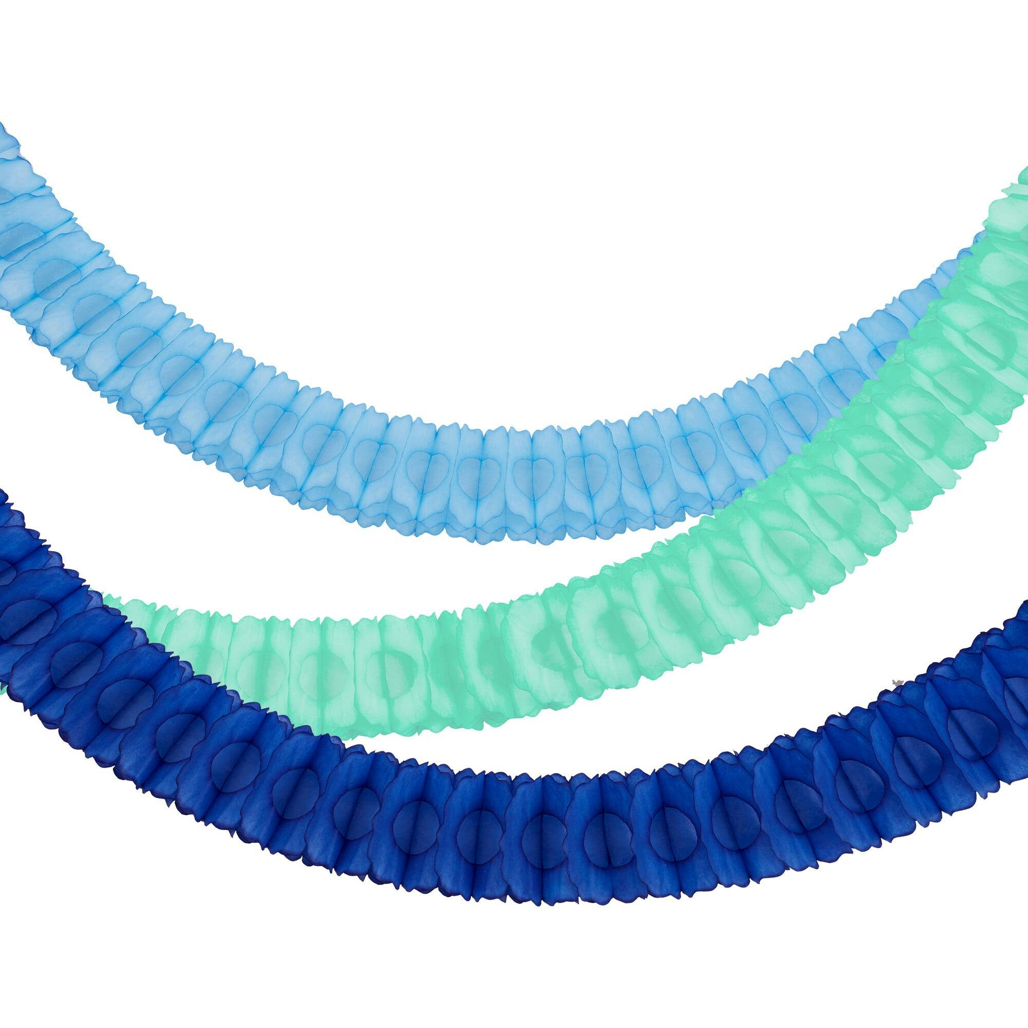 Set Of 3 Honeycomb Garlands