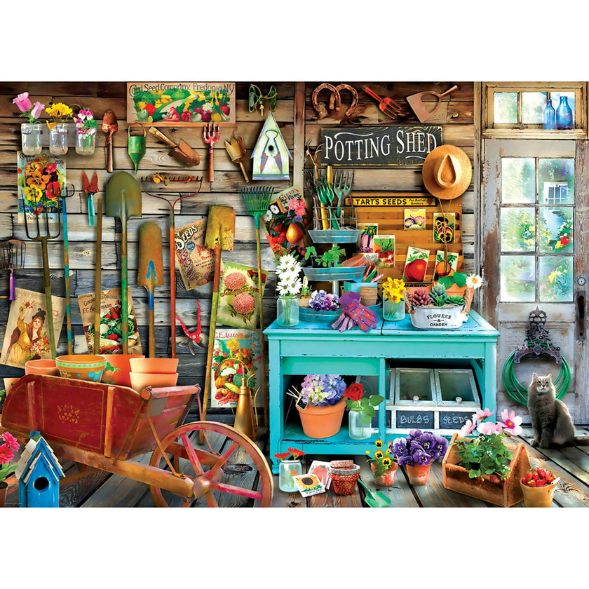 Eurographics: The Potting Shed - 1000 Piece Puzzle
