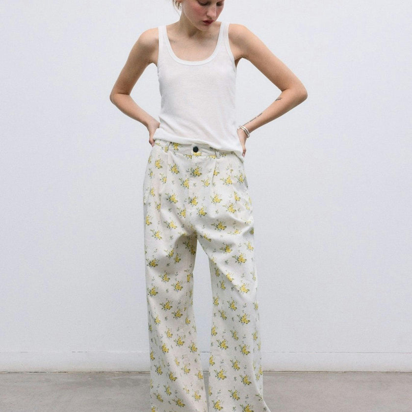 Mimosa Woman Pant Mimosa Print