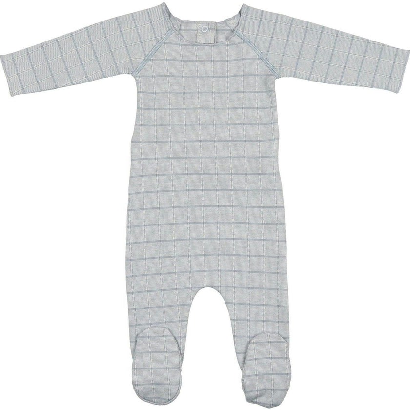 Raglan Sleeve Striped Footie