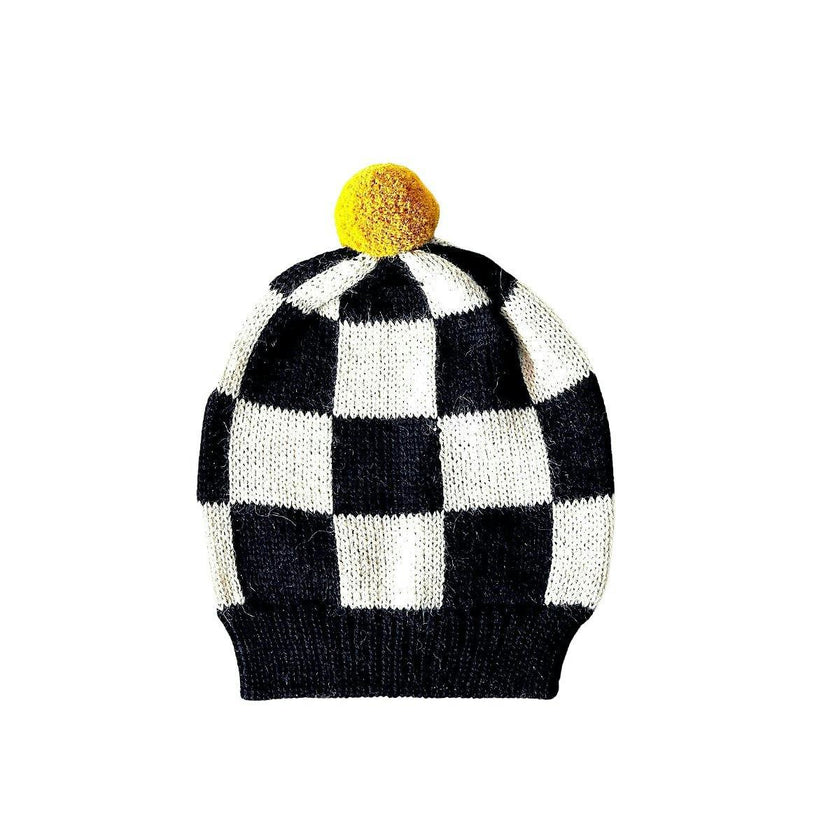 Checked Hat