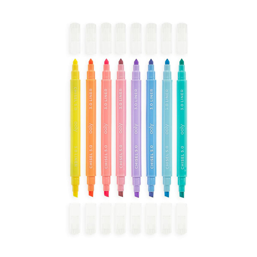 Pastel Liners Dual Tip Markers