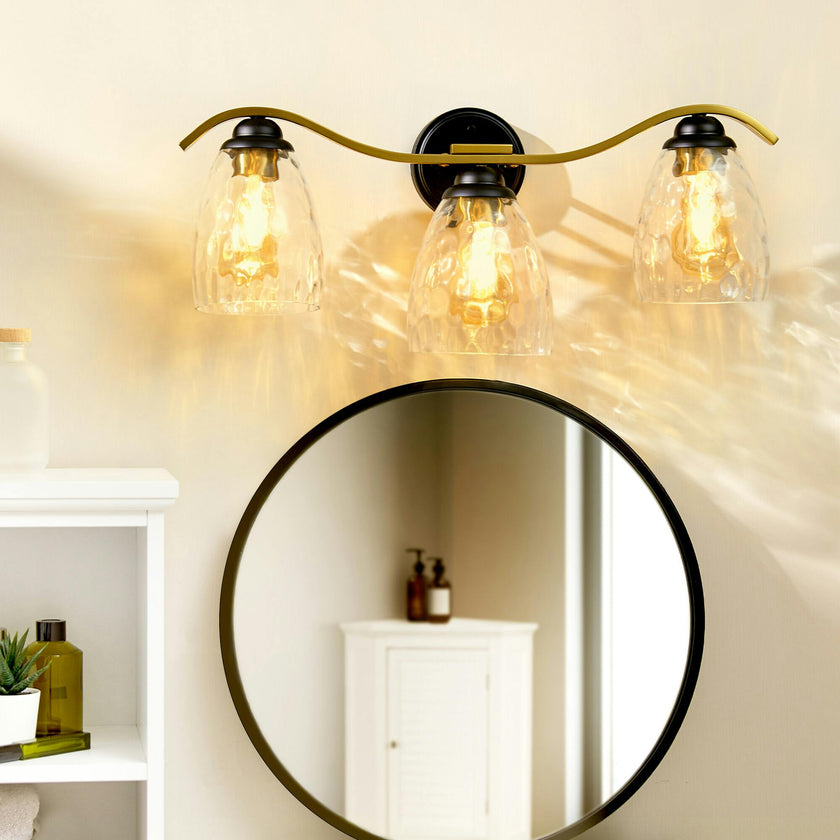 Heidi Dimmable 3-Light Bathroom Vanity Light