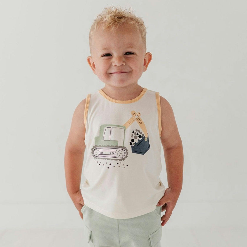 Boys Tank Top in Gone Fishin'