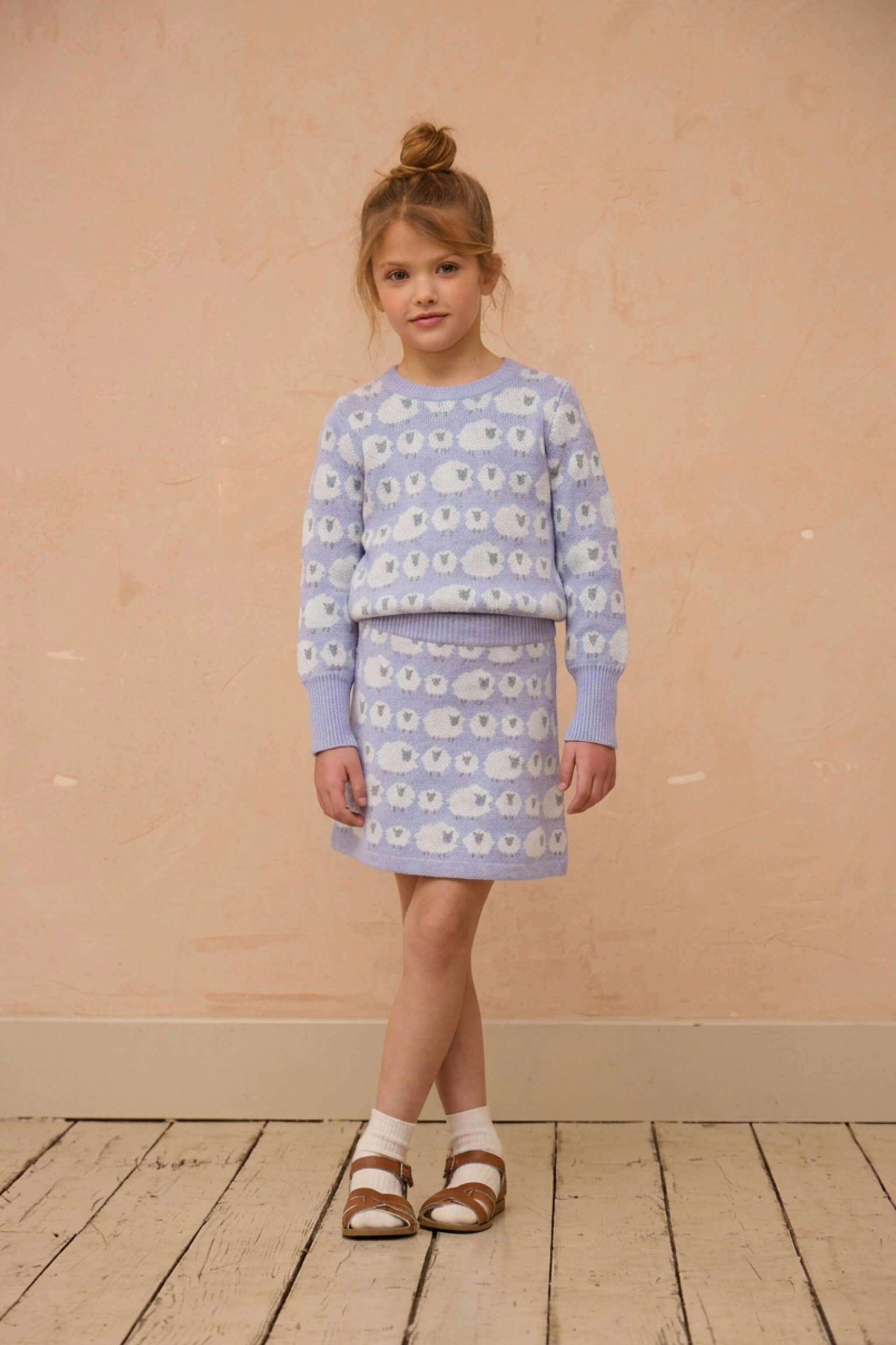 Little Bo Peep Jumper | Lavender