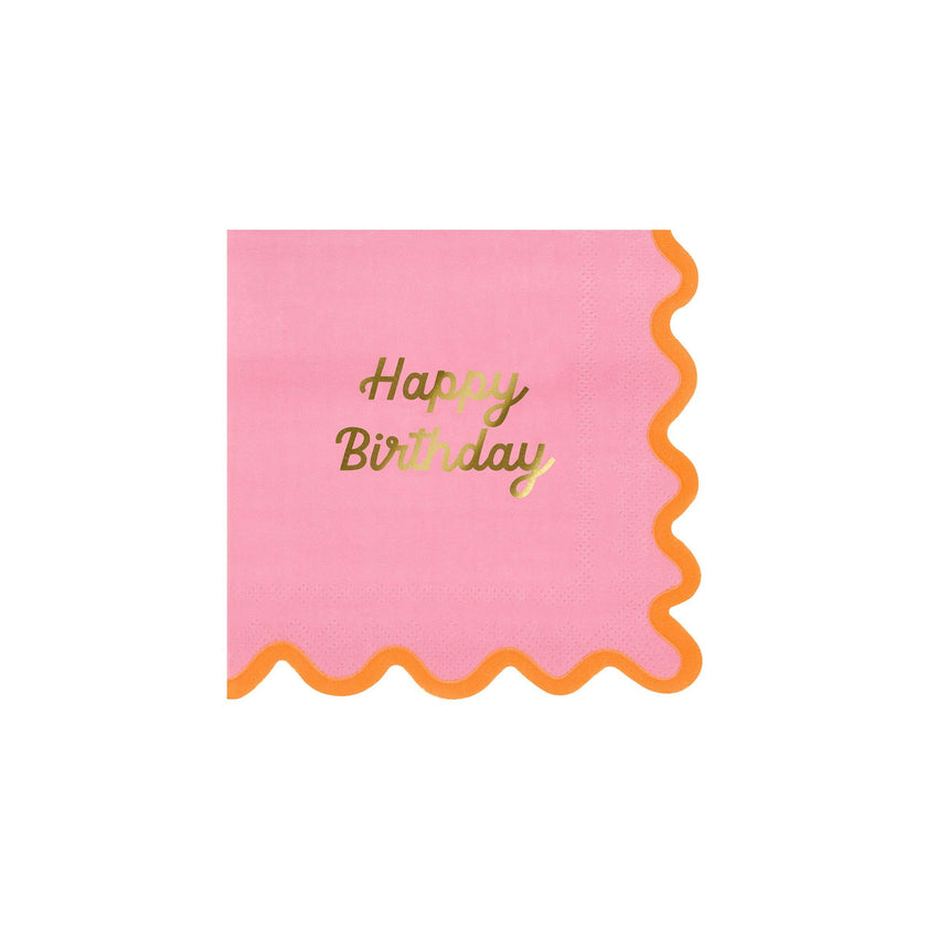 Wiggle Edge Small Napkins