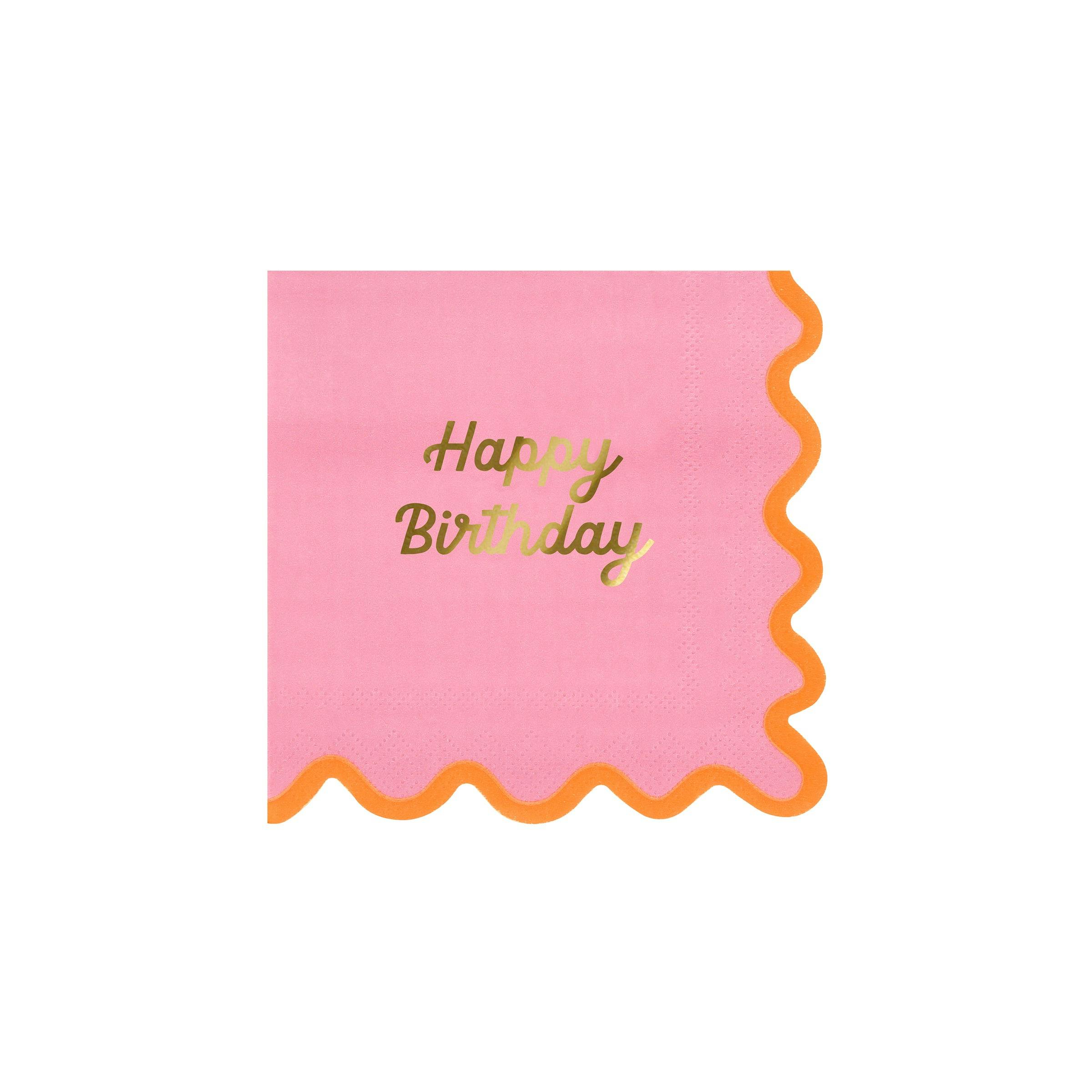 Wiggle Edge Small Napkins