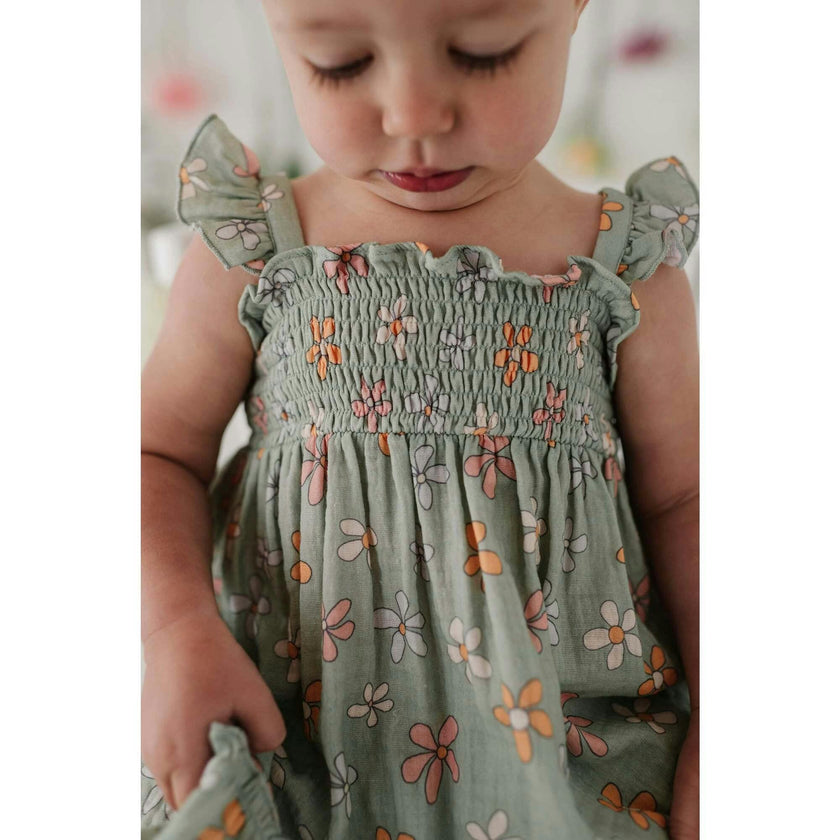 Baby Girl Flutter Dress Set