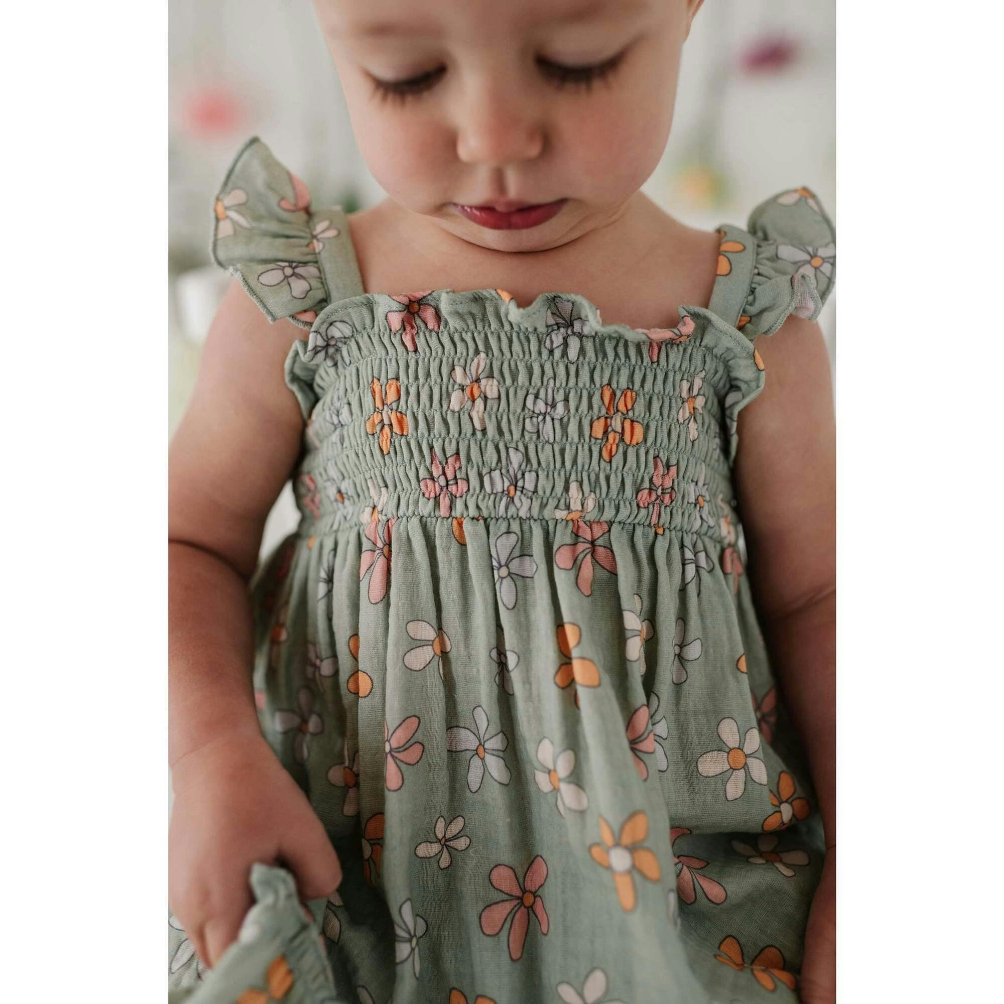Baby Girl Flutter Dress Set