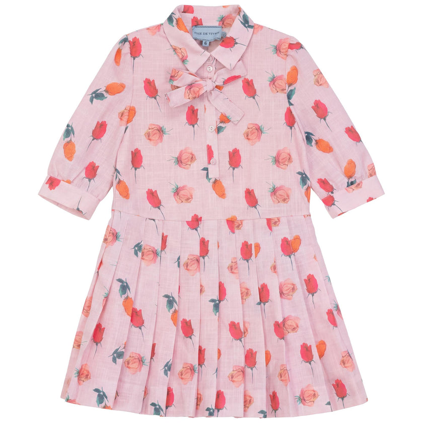 Loose Dress With Pleats